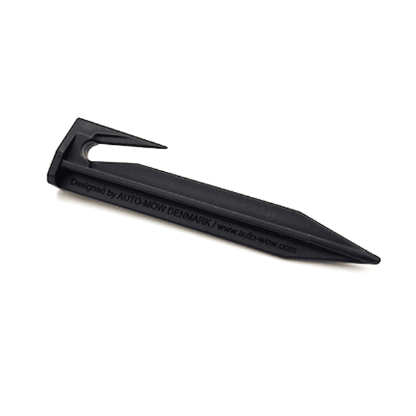 auto-mow-plastic-peg black